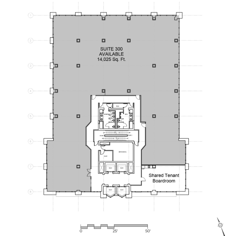 55 King St W, Kitchener, ON for lease Floor Plan- Image 1 of 1