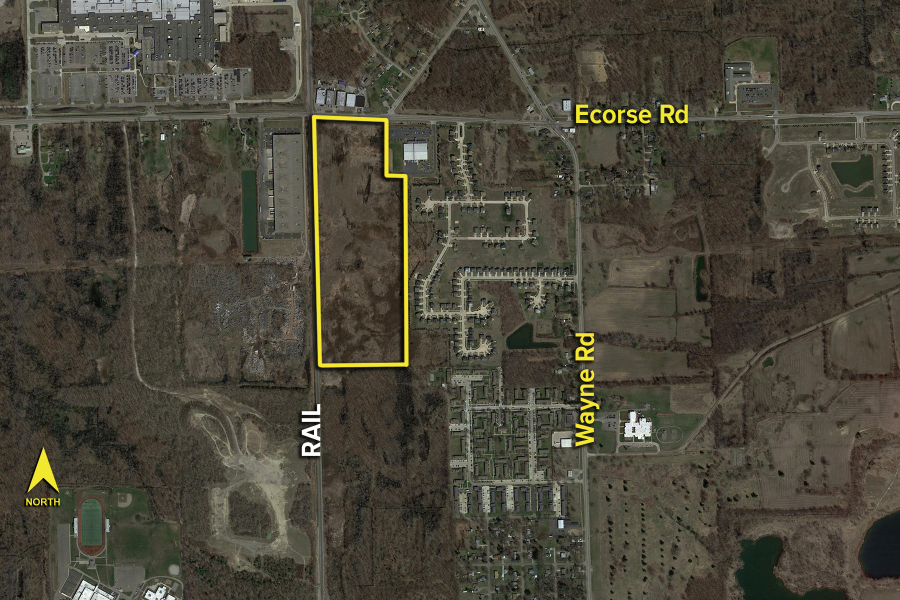 Ecorse Rd, Romulus, MI 48174 Land Property for Sale