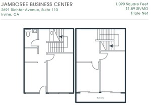 2691 Richter Ave, Irvine, CA for lease Floor Plan- Image 1 of 1