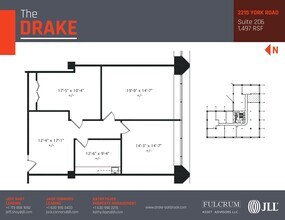 2211-2215 S York Rd, Oak Brook, IL for lease Floor Plan- Image 1 of 1