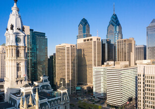 1500 Market St, Philadelphia, PA - aerial  map view