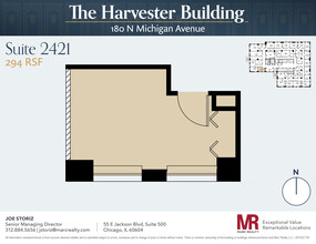 180 N Michigan Ave, Chicago, IL for lease Floor Plan- Image 1 of 3