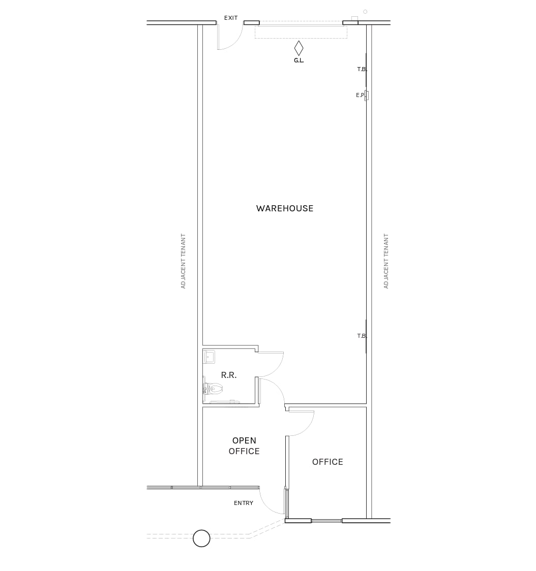 10700 Jersey Blvd, Rancho Cucamonga, CA for lease Floor Plan- Image 1 of 2
