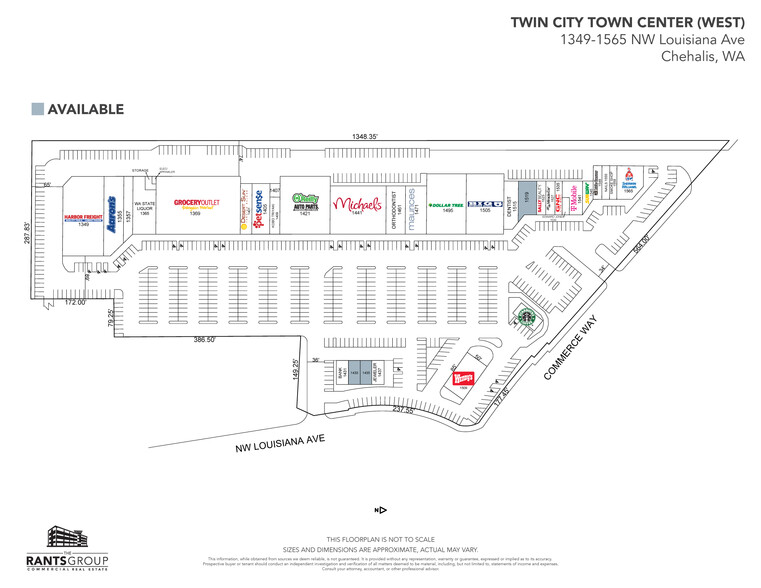 1331-1701 NW Louisiana Ave, Chehalis, WA for lease - Site Plan - Image 2 of 20