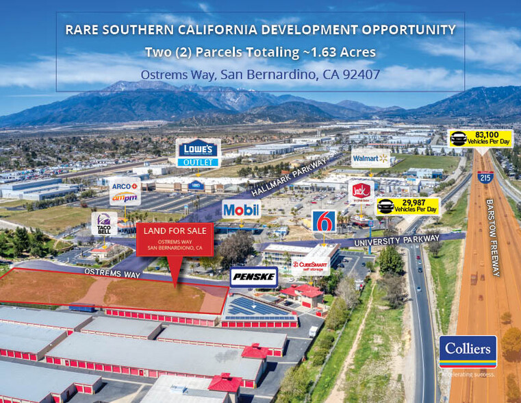 Ostrems Way, San Bernardino, CA for sale - Building Photo - Image 1 of 5