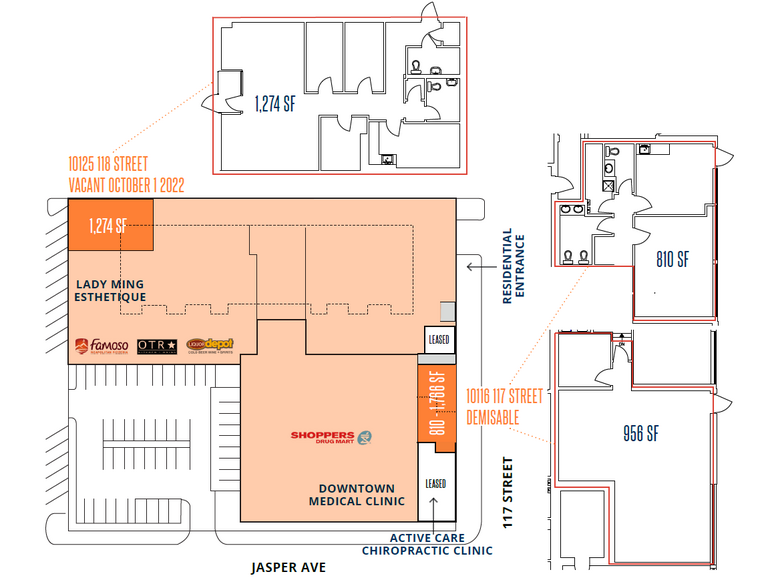 10116 117, Edmonton, AB for lease - Building Photo - Image 2 of 2