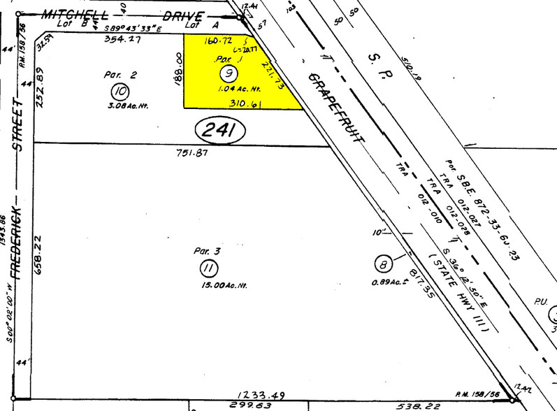 48395 Grapefruit Blvd, Coachella, CA for sale - Plat Map - Image 2 of 2