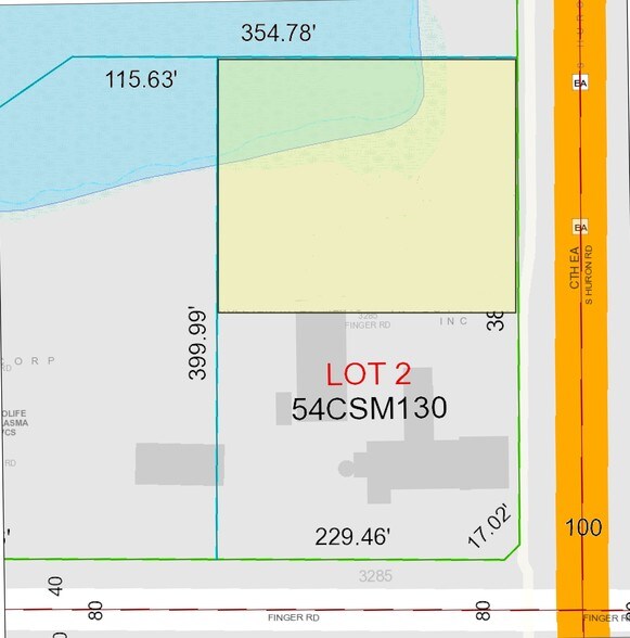 North Huron Rd & Finger Rd, Green Bay, WI 54311