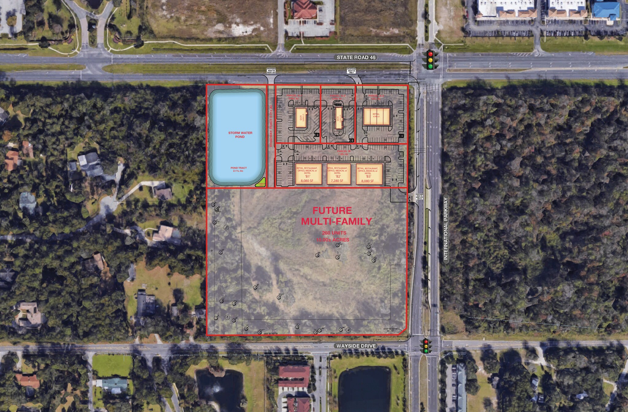 State Road 46, Sanford, FL for sale Aerial- Image 1 of 1