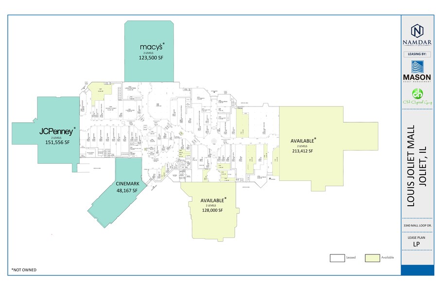 3340 Mall Loop Dr, Joliet, IL for lease - Site Plan - Image 3 of 6