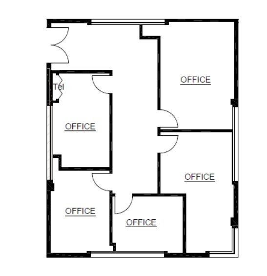 410 W Arden Ave, Glendale, CA for lease Floor Plan- Image 1 of 1