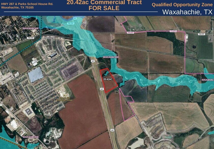 Land in Waxahachie, TX for sale - Building Photo - Image 1 of 1