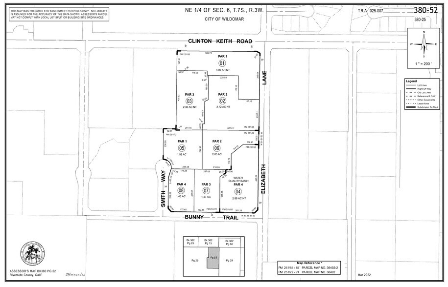 24750 Clinton Keith Rd, Wildomar, CA for sale - Plat Map - Image 3 of 3