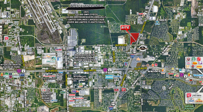 US-59 Eastex Freeway, Houston, TX - AERIAL  map view