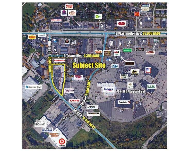 1633-1735 Thierer Rd, Madison, WI for sale Aerial- Image 1 of 4