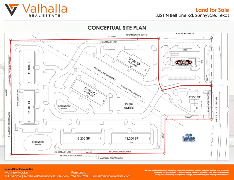 3221 N Belt Line Rd, Sunnyvale, TX for sale - Site Plan - Image 1 of 1
