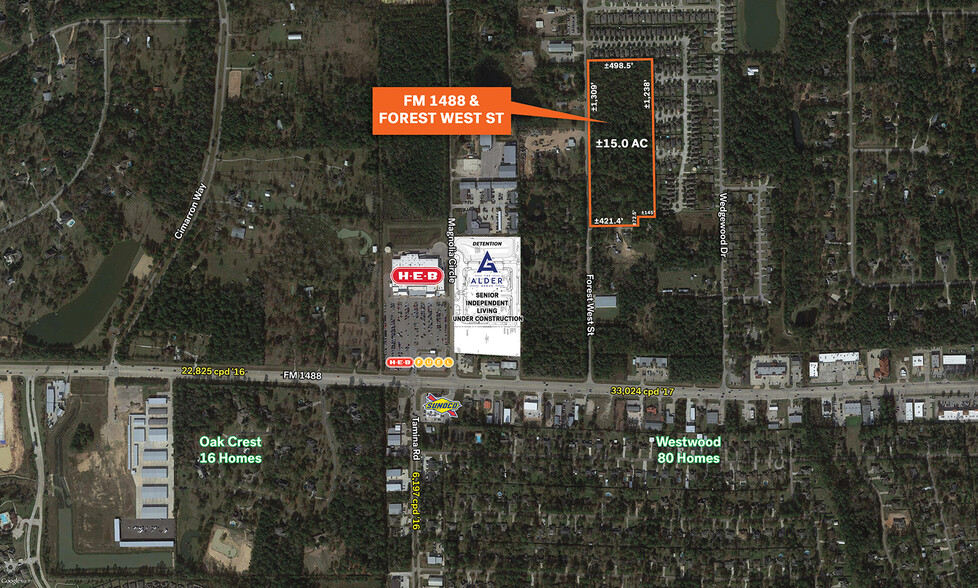 FM 1488 & Forest West Rd, Magnolia, TX for sale - Primary Photo - Image 1 of 1