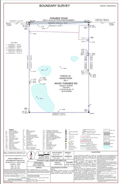 43451 Farabee Rd, Punta Gorda, FL for sale Floor Plan- Image 1 of 3