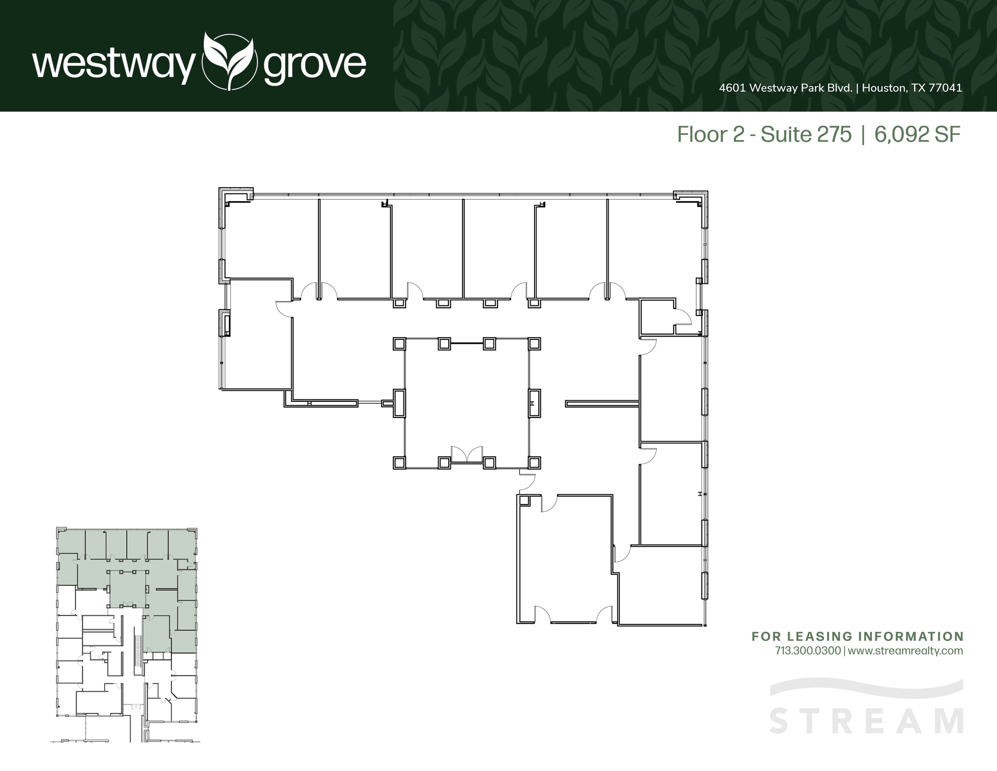 4601 Westway Park Blvd, Houston, TX for lease Floor Plan- Image 1 of 1