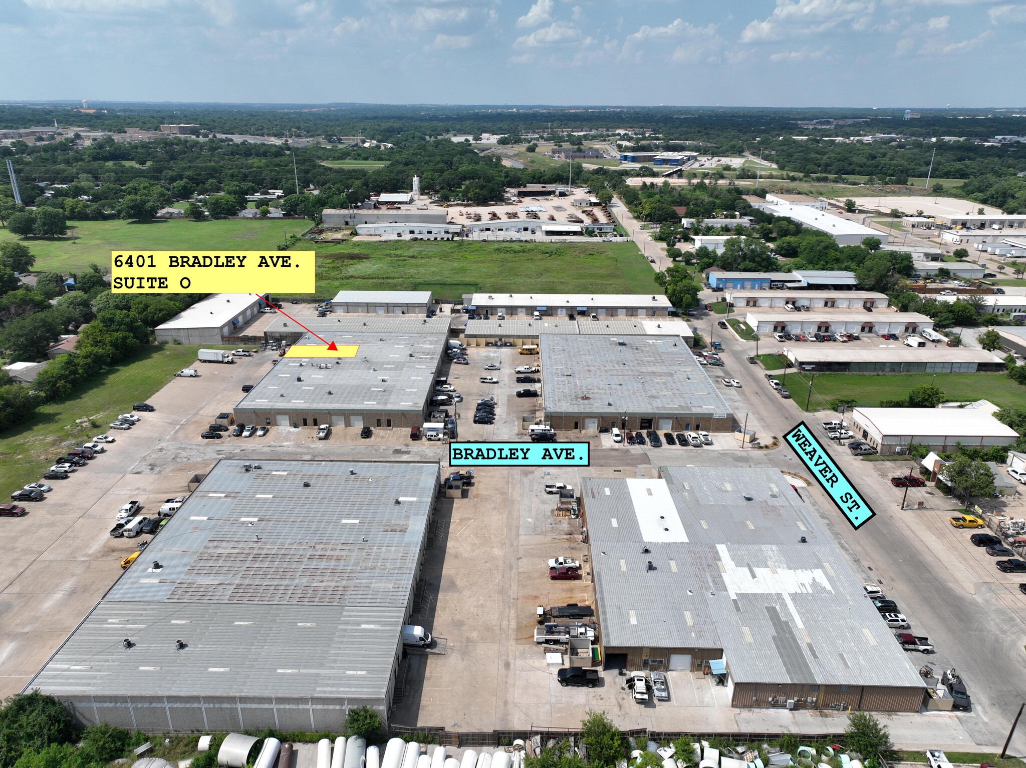 6401 Bradley Dr, Haltom City, TX for lease Aerial- Image 1 of 1