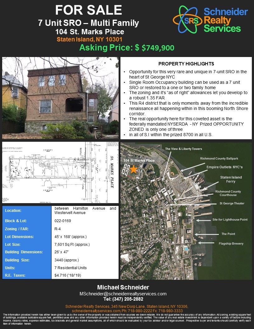 104 Saint Marks Pl, Staten Island, NY for sale Primary Photo- Image 1 of 1