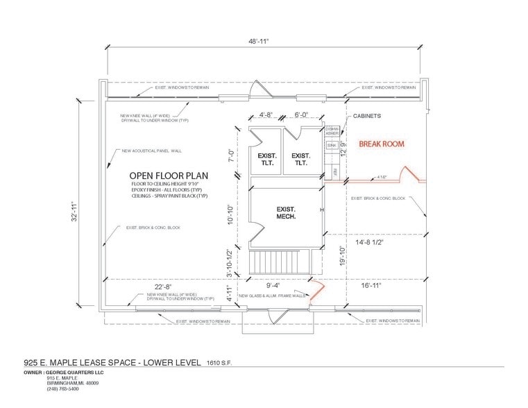 925-975 E Maple Rd, Birmingham, MI for lease - Building Photo - Image 2 of 3