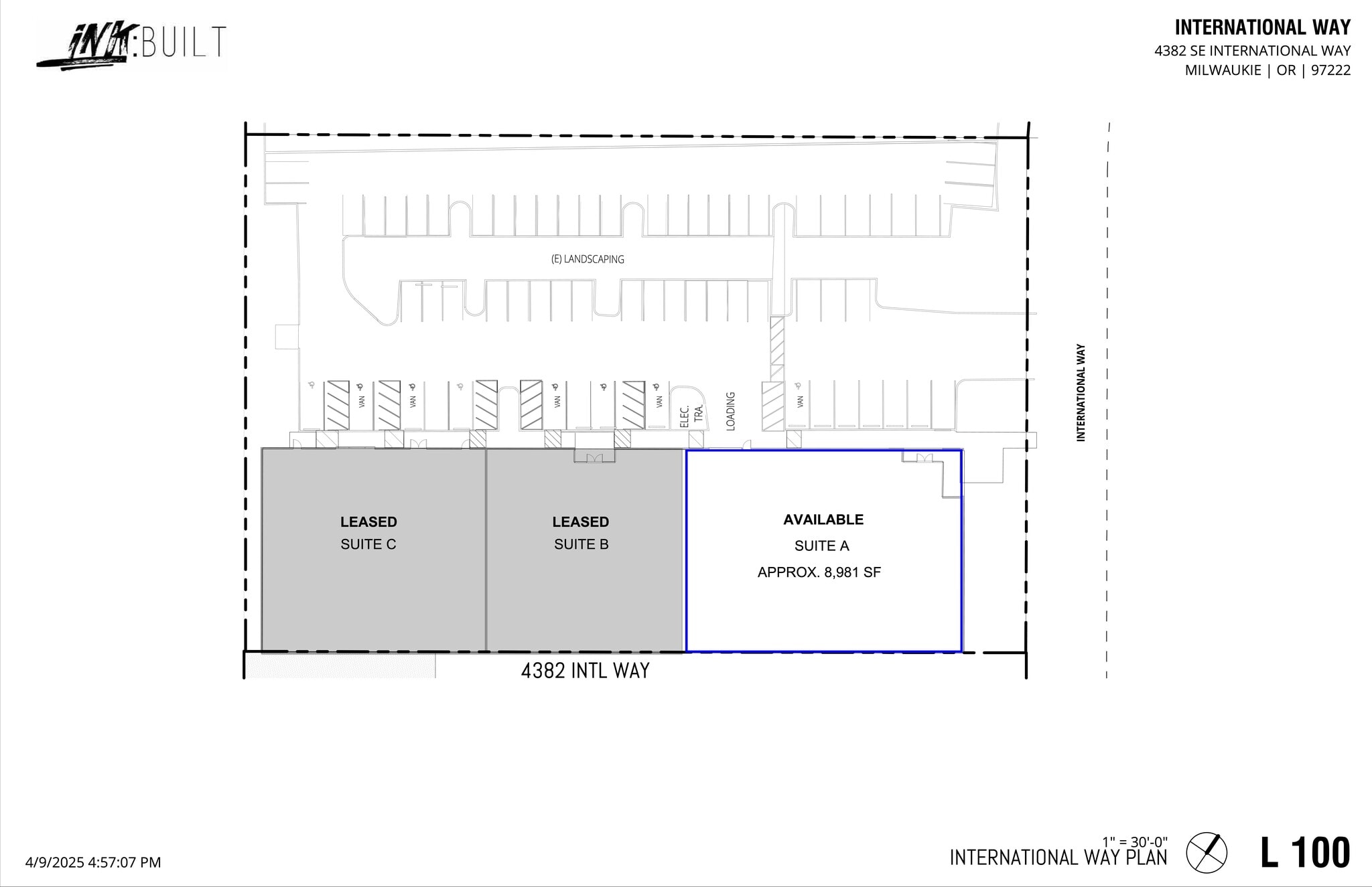 4382 SE International Way, Milwaukie, OR for lease Site Plan- Image 1 of 21