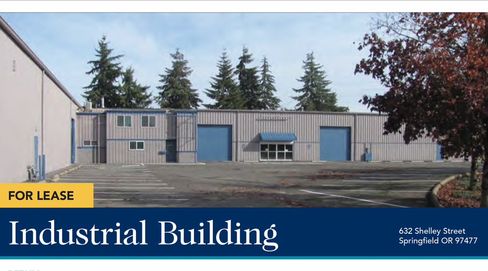 632 Shelley St, Springfield, OR for lease - Building Photo - Image 1 of 6