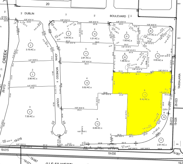 4120 Dublin Blvd, Dublin, CA for lease - Plat Map - Image 2 of 13