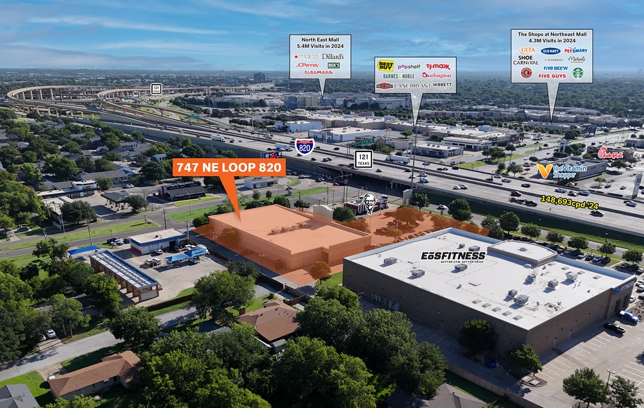 747 NE Loop 820, Hurst, TX for sale - Building Photo - Image 3 of 6