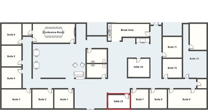 6818-6824 S Manhattan Ave, Tampa, FL for lease Floor Plan- Image 1 of 1