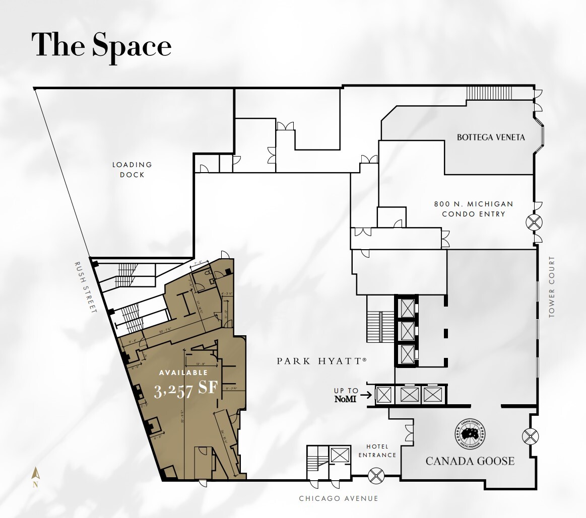 800 N Michigan Ave, Chicago, IL for lease Floor Plan- Image 1 of 1