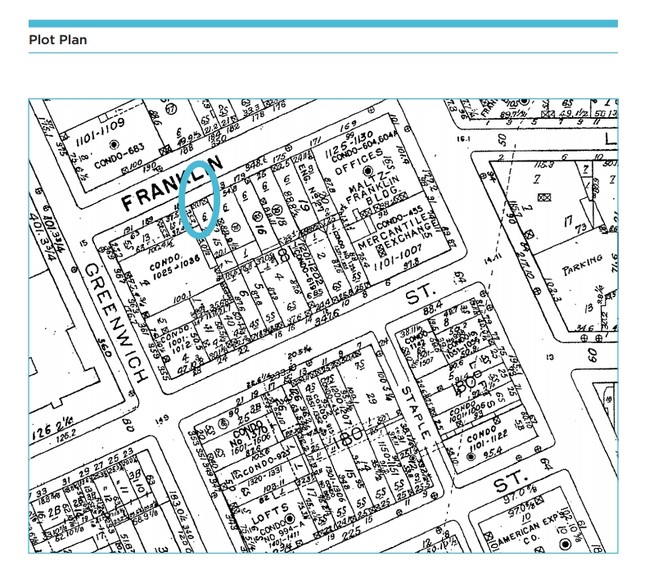 185 Franklin St, New York, NY for sale - Plat Map - Image 1 of 15