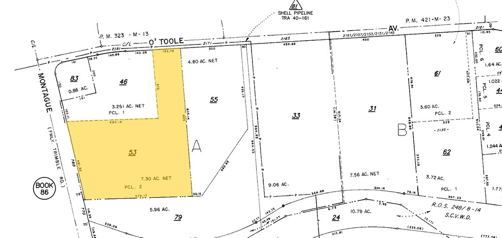 780 Montague Expy, San Jose, CA for lease - Plat Map - Image 2 of 5