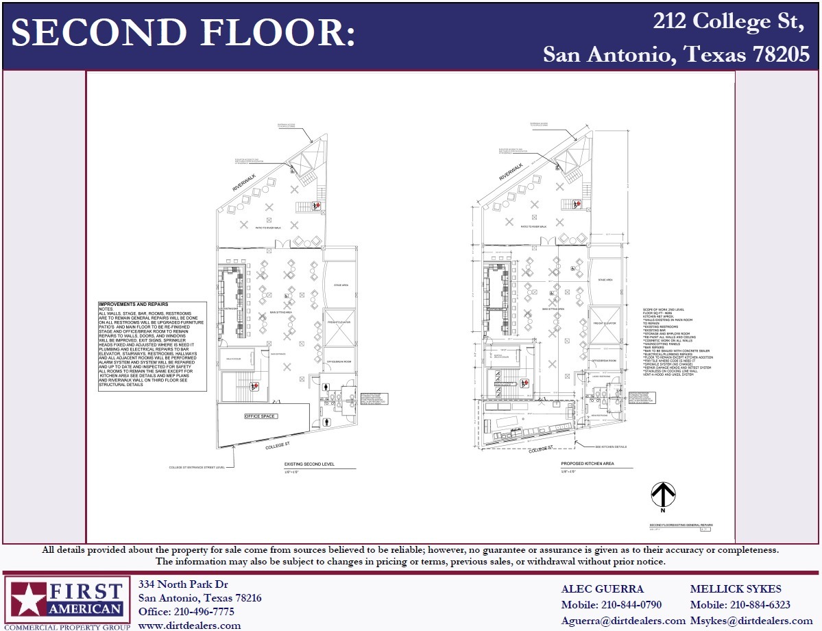 212 College St, San Antonio, TX for lease Floor Plan- Image 1 of 1