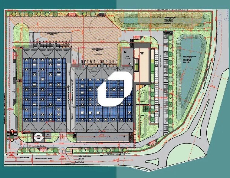 Avenue Joseph Cartier, Beaucaire for lease - Floor Plan - Image 2 of 3