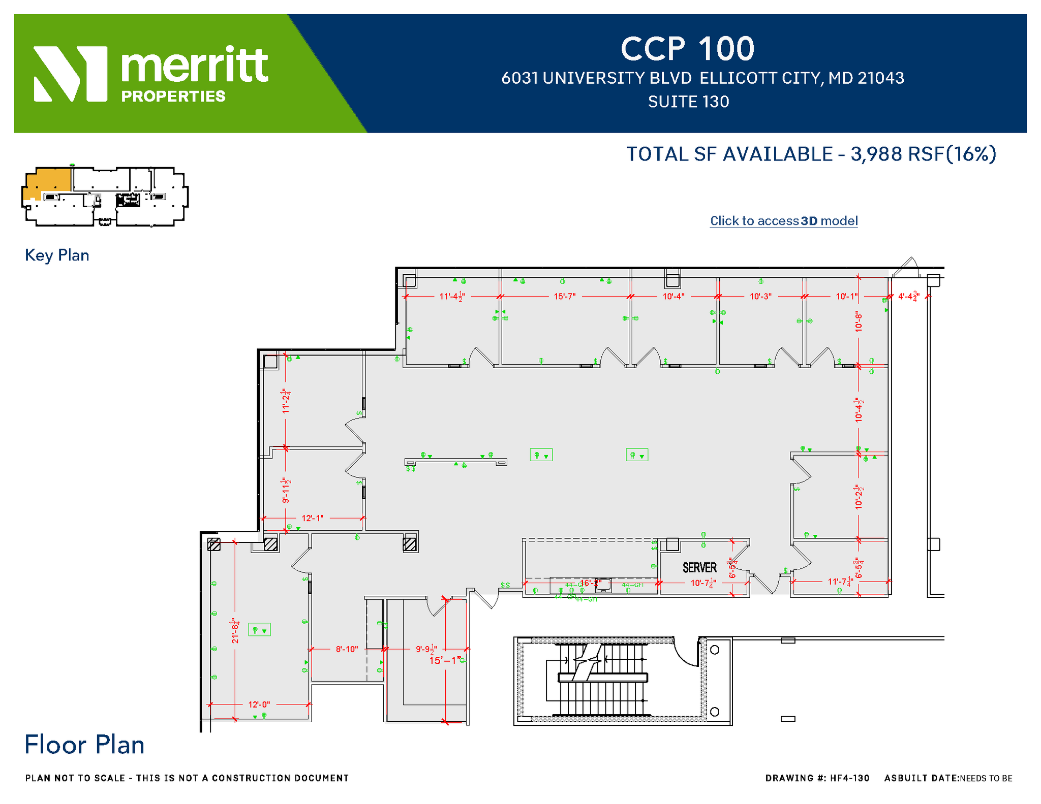 6010 University Blvd, Ellicott City, MD for lease Floor Plan- Image 1 of 1