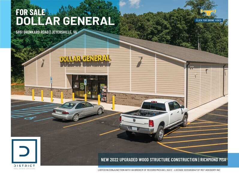 5851 Drunkard, Jetersville, VA 23083