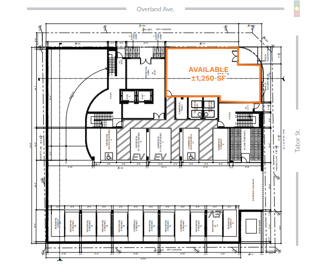 3555 Overland Ave, Los Angeles, CA for lease Floor Plan- Image 1 of 1