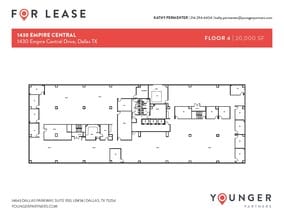 1430 Empire Central Dr, Dallas, TX for lease Floor Plan- Image 1 of 1