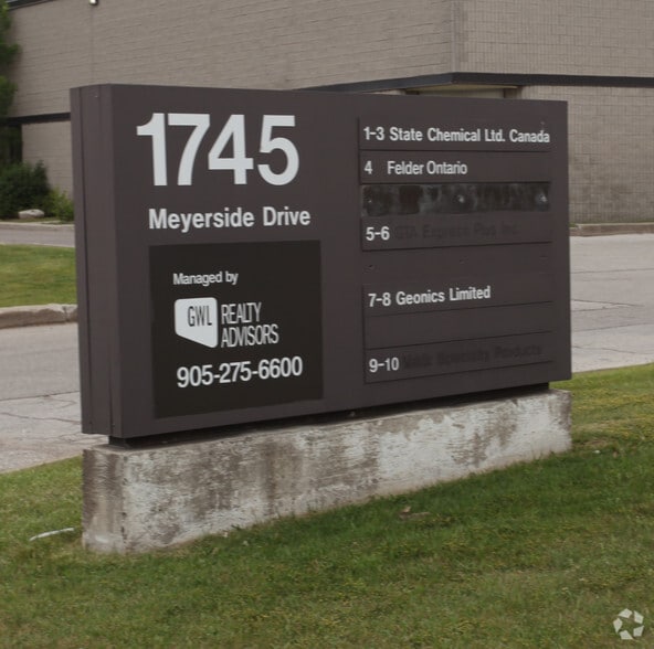 1745 Meyerside Dr, Mississauga, ON for lease - Building Photo - Image 2 of 6