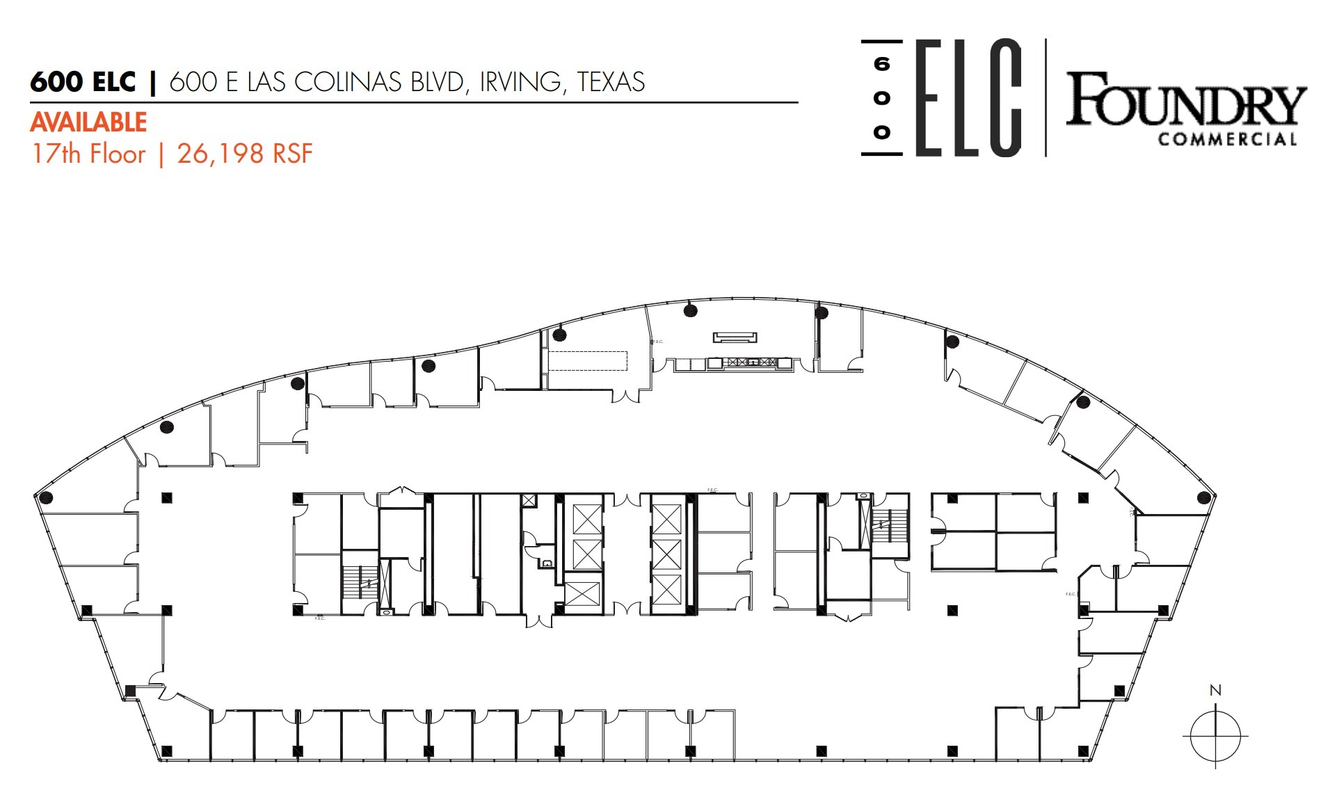 600 E Las Colinas Blvd, Irving, TX for lease Floor Plan- Image 1 of 1