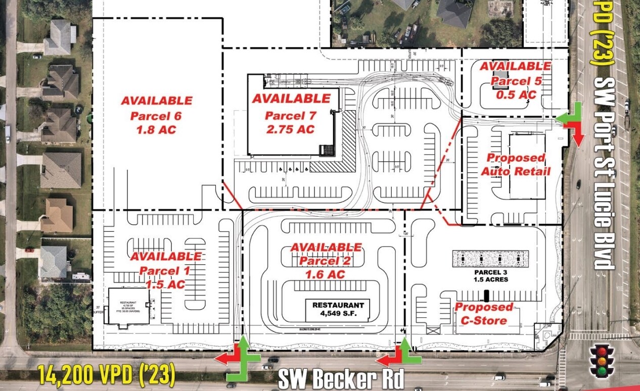 Becker Road & Port St. Lucie Blvd, Port Saint Lucie, FL 34953