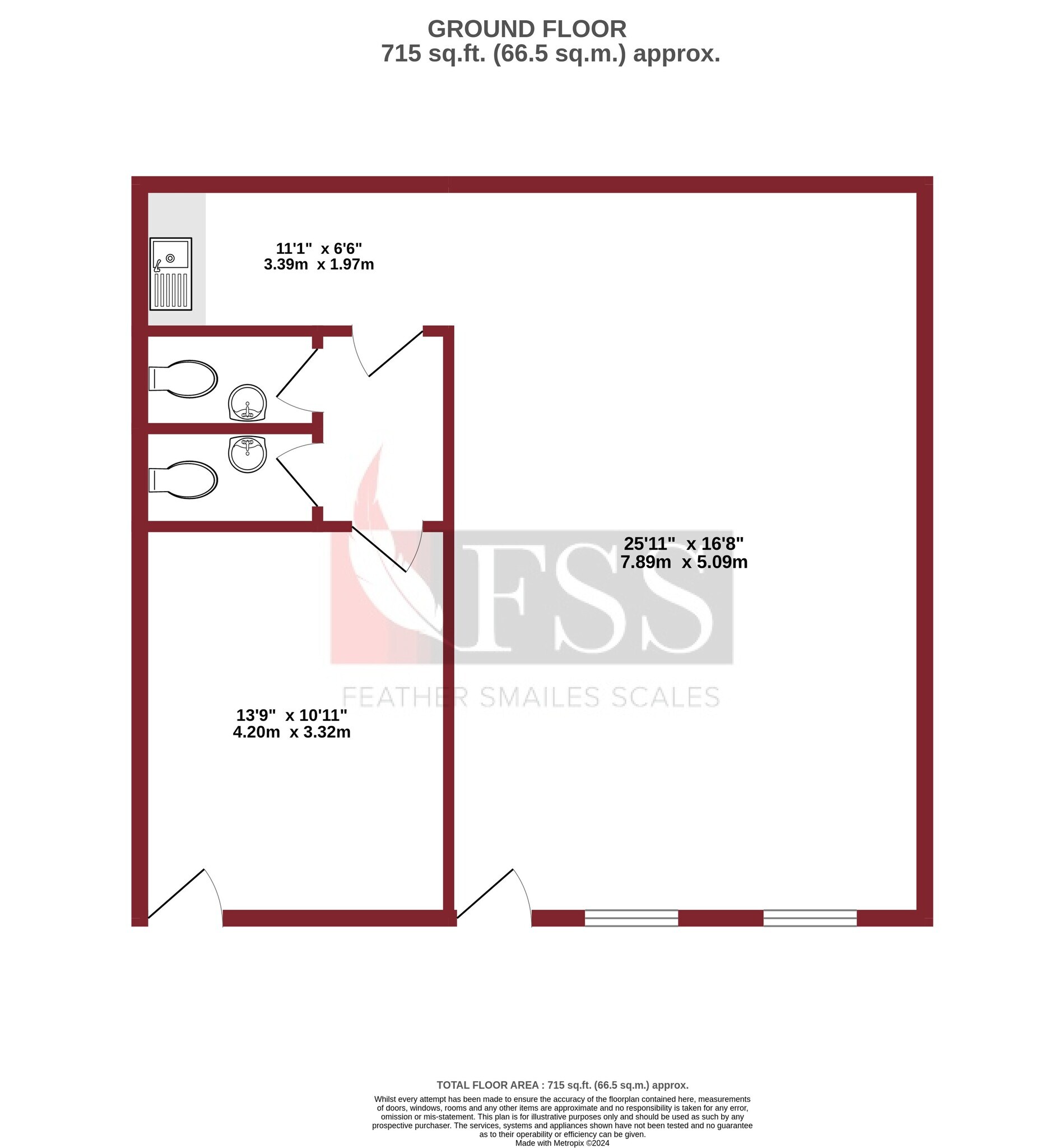 The Old Stables, Harrogate for lease Floor Plan- Image 1 of 5