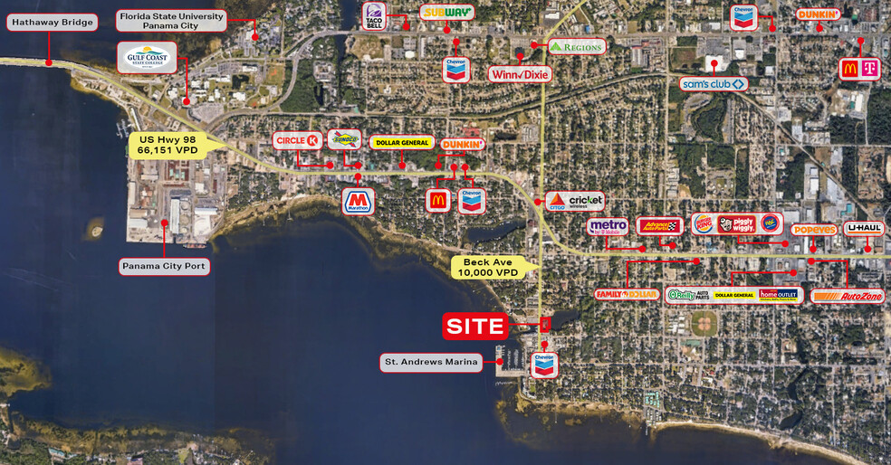 1212 Beck Ave, Panama City, FL for lease - Primary Photo - Image 1 of 6