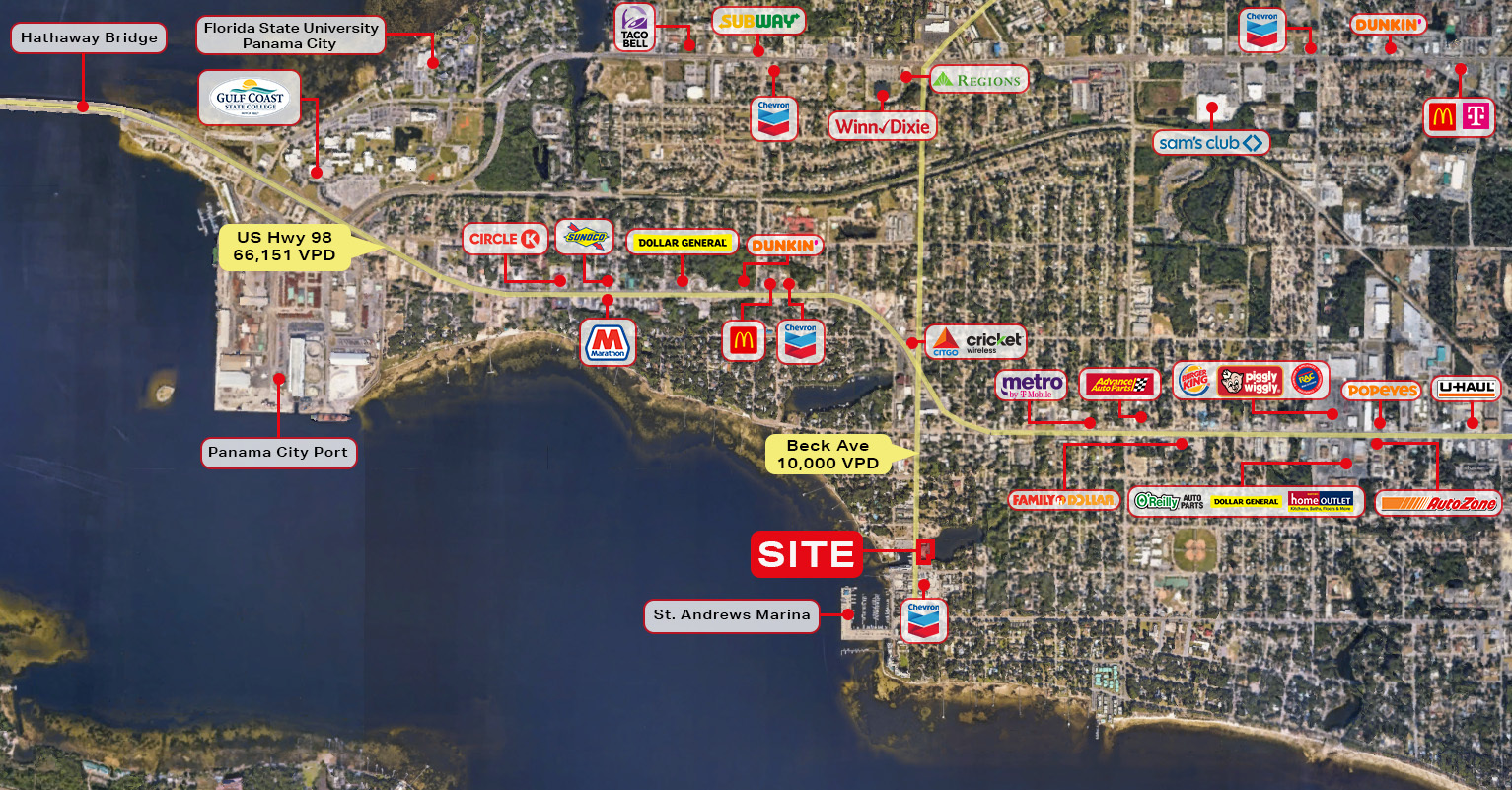 1212 Beck Ave, Panama City, FL for lease Primary Photo- Image 1 of 7