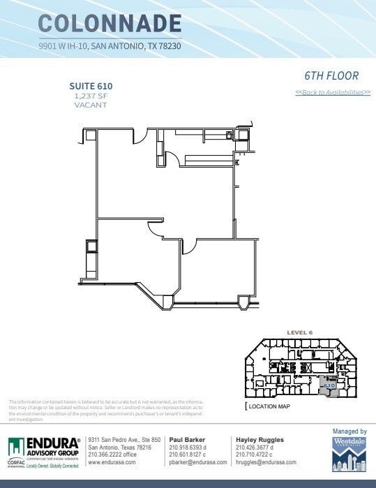 9901 W Interstate 10, San Antonio, TX for lease Floor Plan- Image 1 of 1