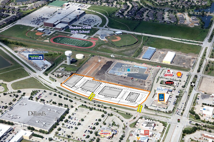 SWC FM 518 & Kirby Dr, Pearland, TX for sale - Primary Photo - Image 1 of 1