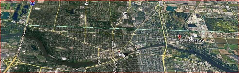 Elgin Il Zoning Map 957 Grace St, Elgin, Il 60120 - Industrial For Lease | Loopnet