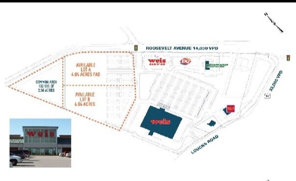1800 Roosevelt Ave, York, PA for lease - Site Plan - Image 3 of 3